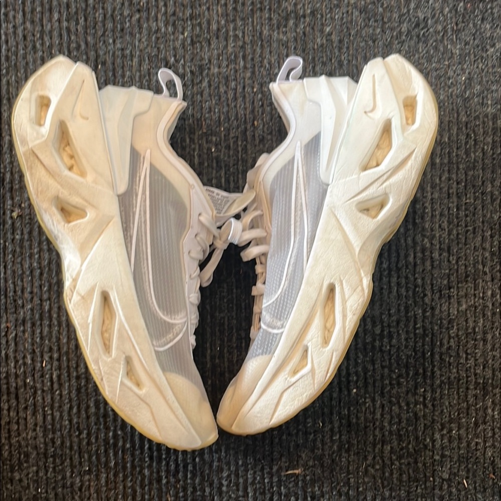 Rare Nike ZoomX Vista Grind White Athletic Shoes for Women